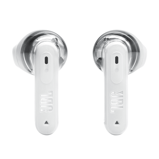 JBL Tune Flex 2 Ghost Edition - Ghost White - True Wireless Noise Cancelling Earbuds - Front
